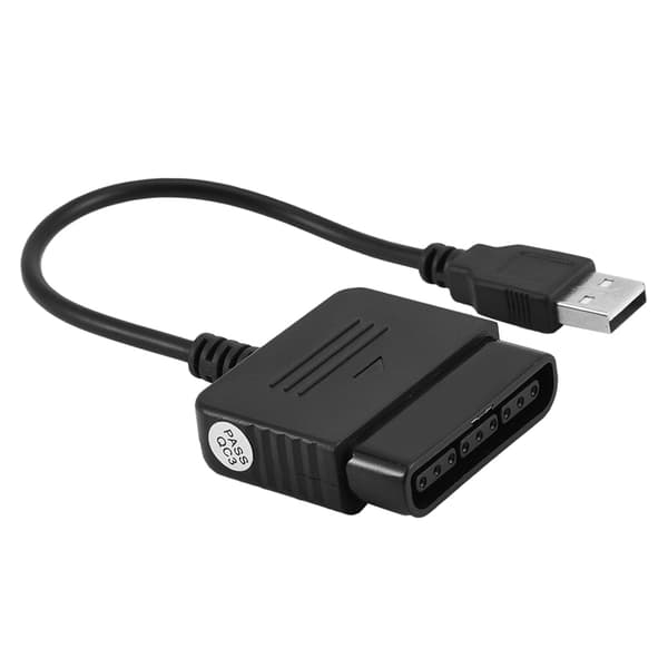 Sony Playstation 2 PS2 -ohjaimen USB-sovitinmuunnin PS3:lle ja Windows PC:lle