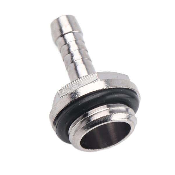 6 STK PC Vandkøling TwoTouch Fitting G1/4 Gevind Barb Connector til Slange 5.5mm