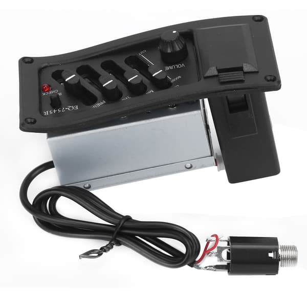 Guitar Pickup Akustisk Elektrisk Boks Lydopsamler Equalizer Strengeinstrument Tilbehør