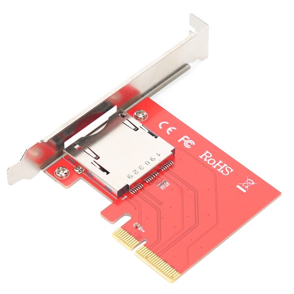 PCIE-adapter CF-kortläsare omvandlarmodul CF201 för Windows OS X LINUX