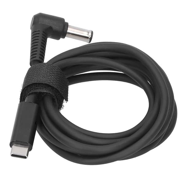 Laddningskabel TypC-gränssnitt Datorströmadapterkabel DC6.0 x 1.4MM Hane Armbåge