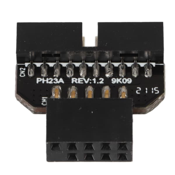 USB Bundkort Splitter Bundkort USB2.0 9 Pin til USB3.0 19 Pin Frontpanel Hanstik Konverteringsadapter