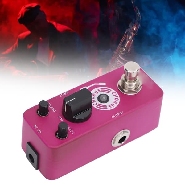 Chorus Pedal True Bypass Varm Klar Analog Chorus Effektpedal til Elguitar Bas