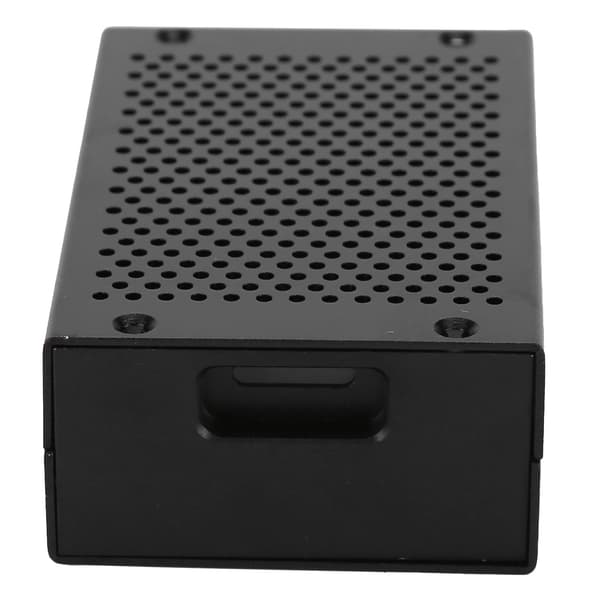Beskyttelsesetui til Raspberry Pi 3 Hus Kabinet Aluminiumlegering med Køleventilator