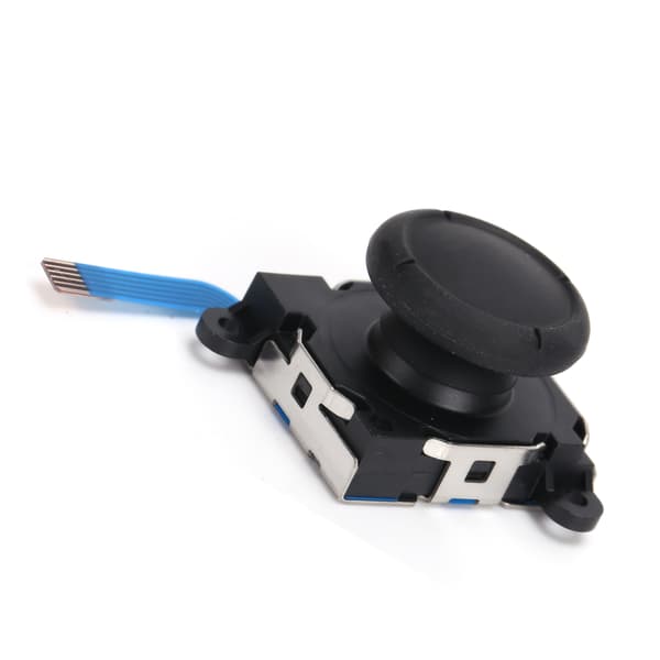 Analog Joystick Tommelfingerknap Modul Erstatning til Switch Joycon/Lite Controller Sort