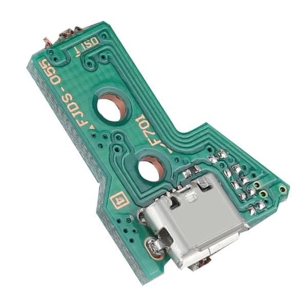 Udskiftning USB-opladningskort Portstik Oplader JDS-050 til PS4 Controller Game Handle