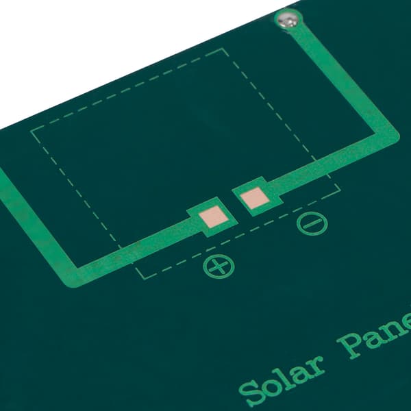 2W 12V DIY Polykristallin Kisel Solpanel Modul för Solljus Vetenskapsprojekt Laddning