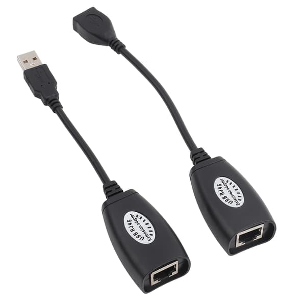 USB 2.0 til RJ45 Ethernet-forlængeradapterkabel med ledning til OS X