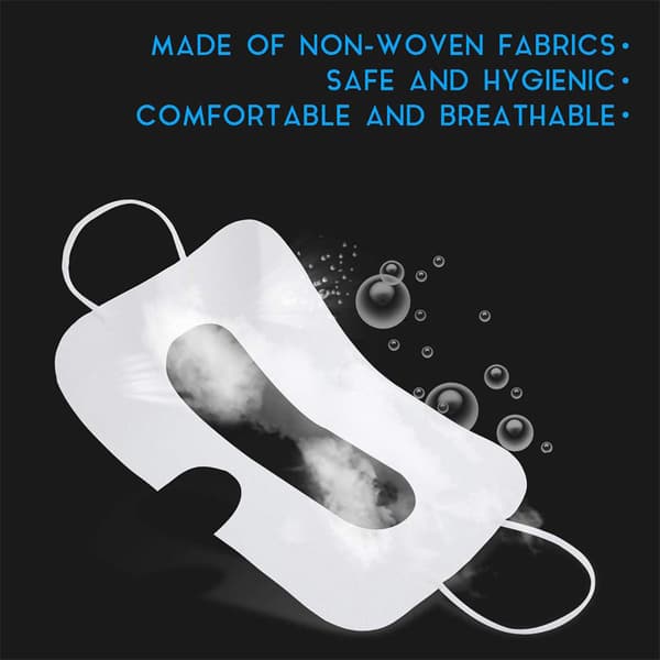 Engångs 3D VR Skyddsdynor Nonwoven Universell Ögonlapp för VR Engångs VR Ögonlappar