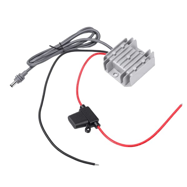DC Boost Converter 12V/24V till 30V 3.5A Step-Up Strömadapter för Minirouter, med Säkring, 5.5x2.1mm