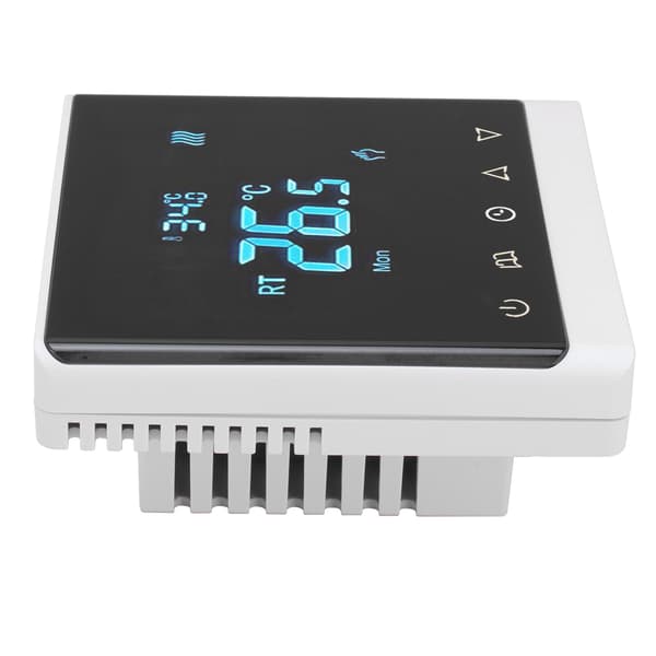 LCD-termostat Hushåll Intelligent Fläktkonvektor Luftkonditionering Temperaturregulator AC220V