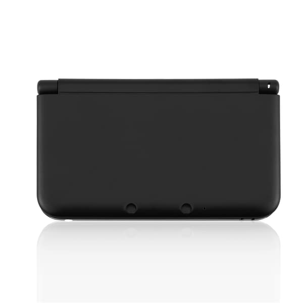 Komplet udskiftningssæt til fuld husdæksel til Nintendo 3DS XL Sort