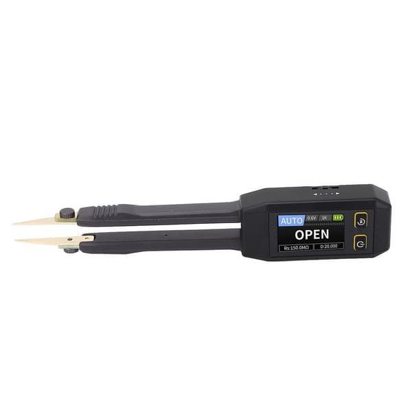Præcision SMD Pincet Multimeter ESR Meter Kompakt Digital Kapacitans Tester