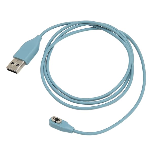 Bluetooth Headset Opladerkabel TPE USB Høretelefon Opladerledning til Aeropex AS800 Erstatning Blå