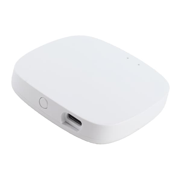 Intelligent hemkontroll för Tuya Zigbee USB-driven trådlös gateway APP fjärrkontroll Vit