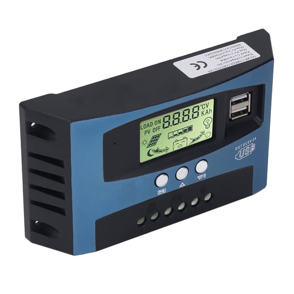 MPPT Solar Charge Controller 80A, 12V/24V Auto, LCD Real-Time Display PV Regulator