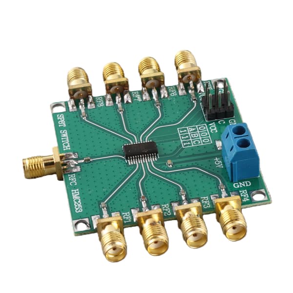 RF 8-vejs SP8T ikke-reflekterende switch HMC253 2,5 GHz TTL SMD-komponent