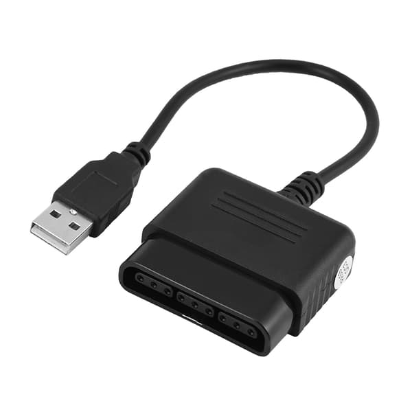 Sony Playstation 2 PS2 -ohjaimen USB-sovitinmuunnin PS3:lle ja Windows PC:lle