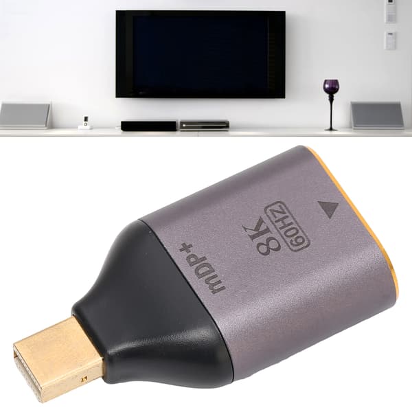 HD Multimedia Interface Adapter 8K ved 60Hz HD Video HD Multimedia Interface Konverter til arbejde HD Multimedia Interface hun til MiniDP han 8K Adapt