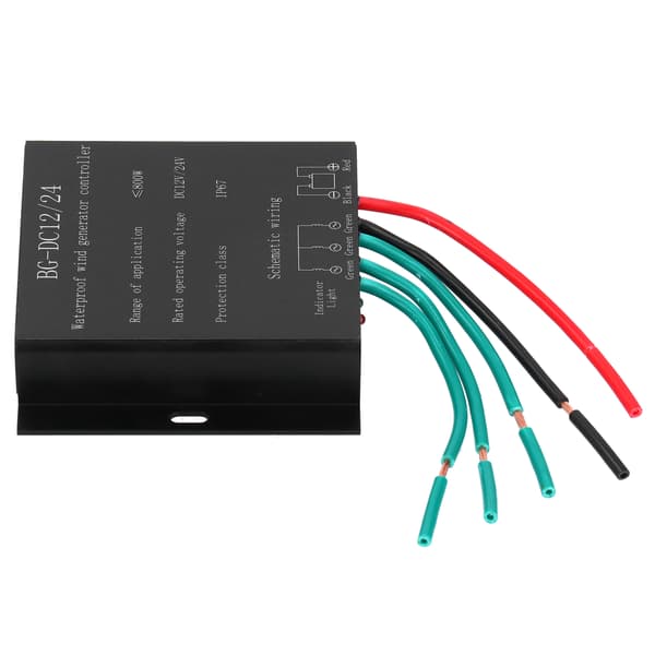12V/24V 800W Vindladeregulator FO8 til Turbingenerator, Sort