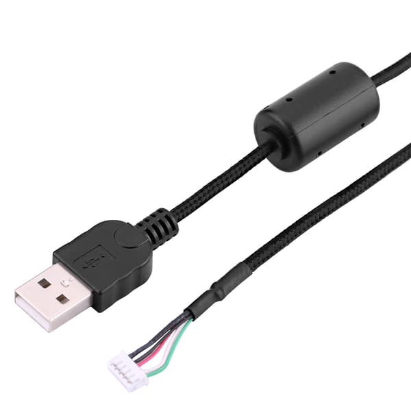 2 meter USB-muskabel ersättningstillbehör för Logitech G500s spelmus