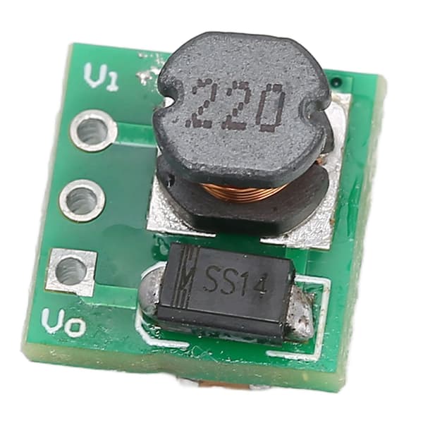DC Boost Converter Step-Up Modul 1.5V-4.2V til 5V Strømforsyningskort