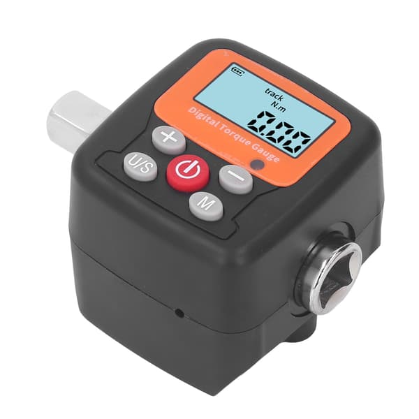 Digital momentnøgleadapter 4-135Nm 3/8\" drev, baggrundsbelyst LCD-display