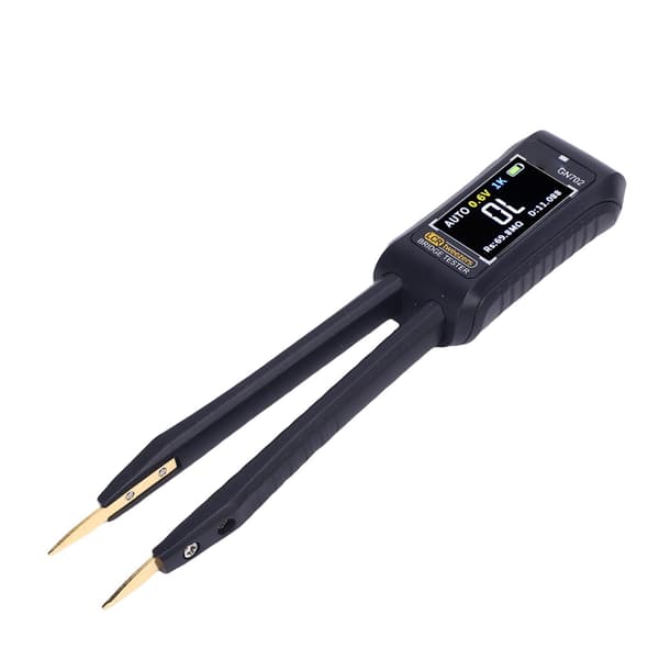 Digital Multimeter Pincet Probe Auto Test Modstand Kondensator Induktor Diode Måler
