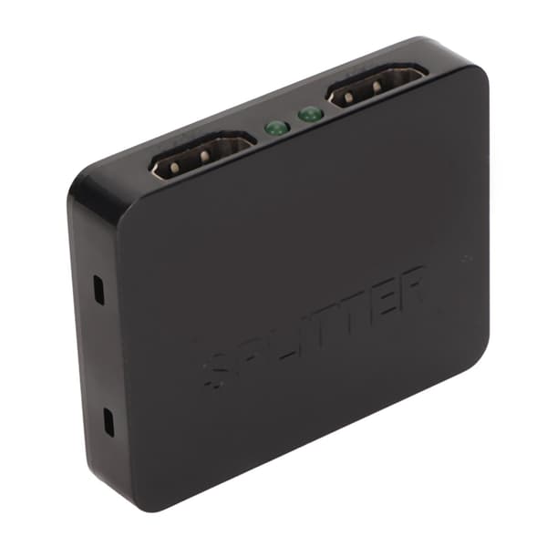 1 in 2 ut HD Multimedia Interface Splitter för dubbla bildskärmar Stöder Full HD 1080P 3D 1x2 4K HD Multimedia Interface Splitter