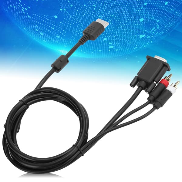 VGA High Definition-kabel med adapter lydkonverteringskabel til Sega Dreamcast DC