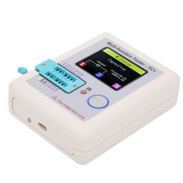 Multifunktionel Transistor Tester 1.8in TFT Display Skærm LCR‑TC1 til Kondensator Dioder
