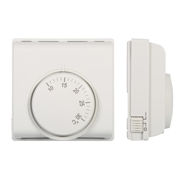 220V Central AC Mekanisk Termostatbrytare Rumstemperaturregulator