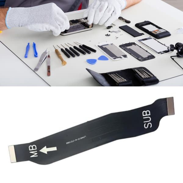 Bundkort Hovedkort Forbindelsesbånd Flexkabel Modul Erstatning til Xiaomi Redmi Note 10 Note 10S