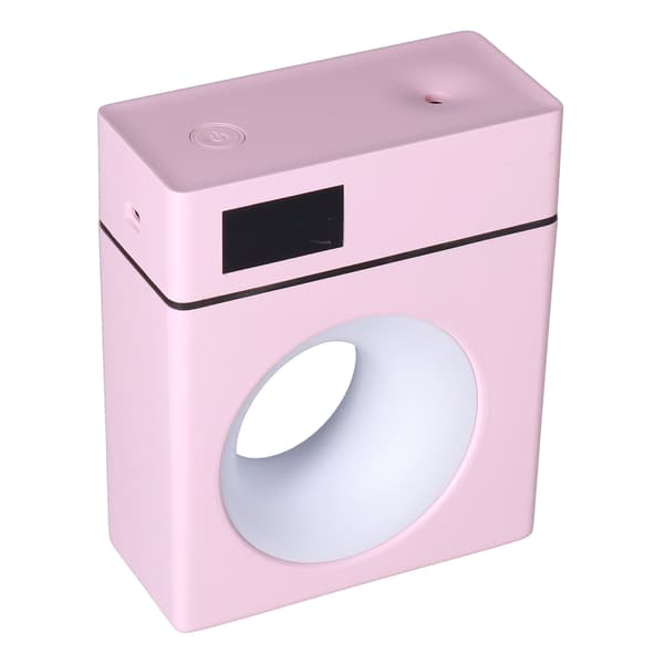 500 ml rosa billuftfuktare USB-driven dimdiffusor för hemmakontor sovrum