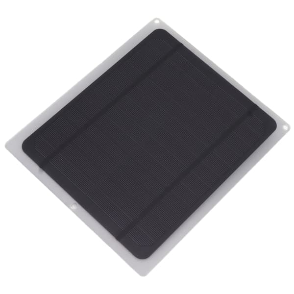 12W solpanel monokrystallinsk bærbart solpanel opladningssæt til bilventilator mobiltelefon