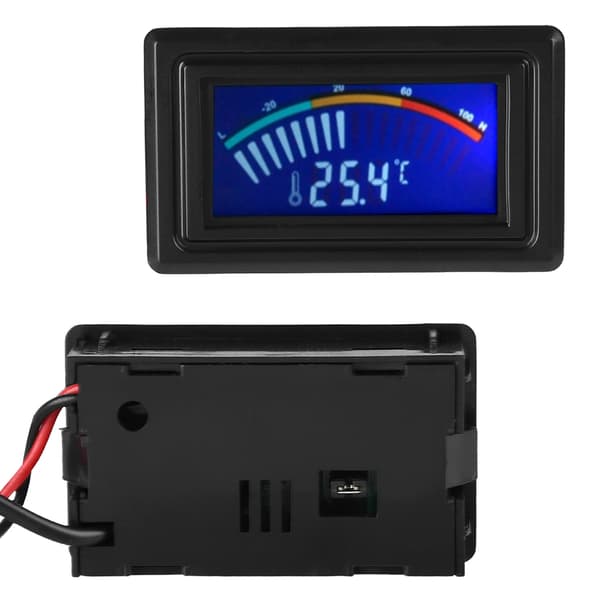 LCD-display Digital Vattenkylning Termometer Pekare Temperaturindikator 5V-24V