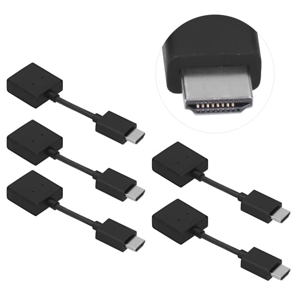 5 kpl HD Multimedia Interface -jatkokaapeli uros-naaras-adapterimuunnin 4K