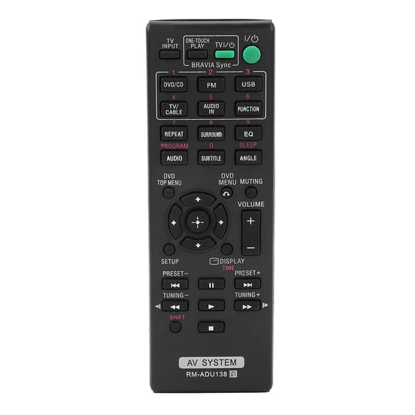 Fjärrkontroll Smart fjärrkontroll för Sony RM-ADU138 AV-system