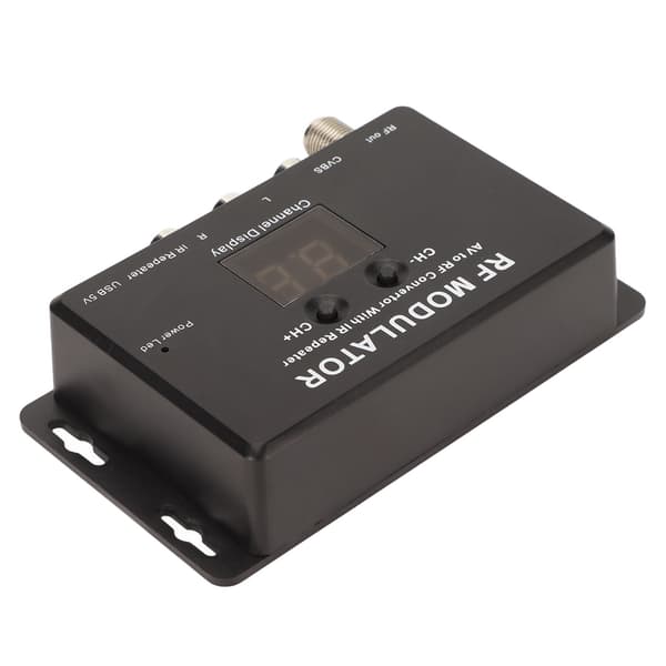RF-modulator Professionel PAL NTSC 21-kanals AV til RF-konverter til Set-top-boks DVR DVD