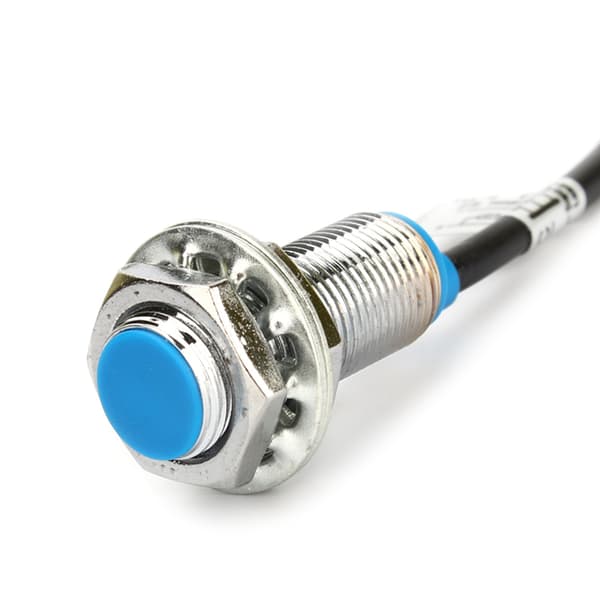 Hall-effektsensor närhetsbrytare NPN 3-trådar normalt öppen med magnet