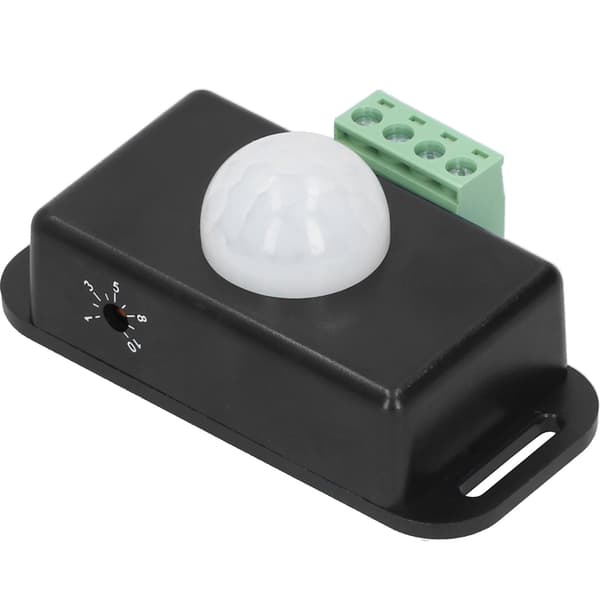 2 st infraröd sensor mänsklig kroppsrörelsedetektering garderob LED-ljusbrytarmodul 12-24V