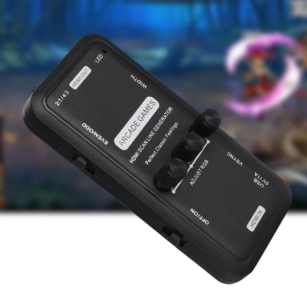Bärbar HDMI Video Bild Scan Line Generator för ARKADSPEL
