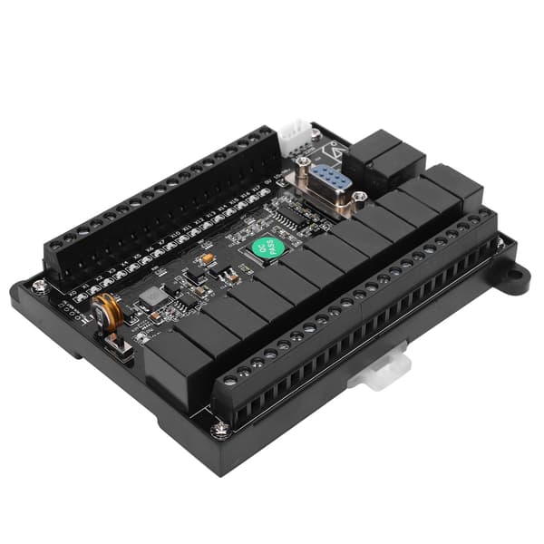 PLC Analog FX1N-30MR Controllerkort, DC10-28V Forsinkelsesrelæmodul, Programmerbar Timer