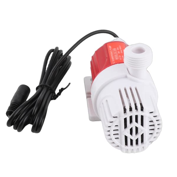Borstlös dränkbar vattenpump Tyst DC12V 10W 3.3M lyfthöjd Mini Akvarium