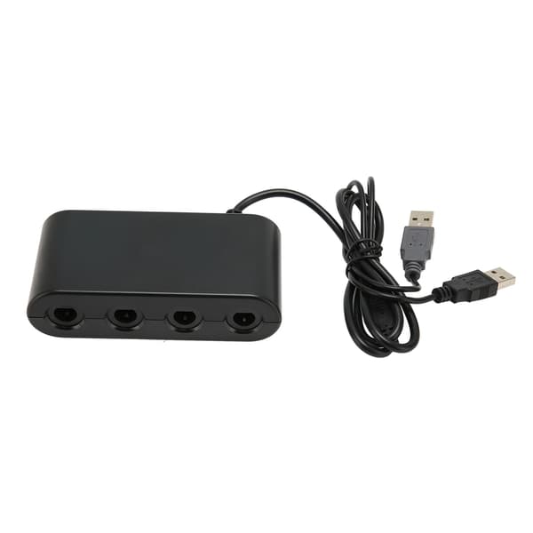 GC Controller Adapter 4 porte 3 i 1 Game Controller Adapter med Turbo-funktion til Switch til Wii U PC