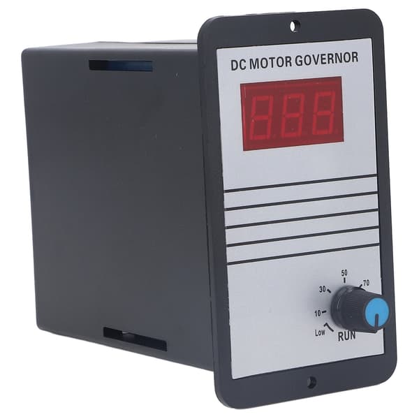 DC Motor Hastighedsregulator Digital Display ABS Hus 10-36V Justerbar PWM Regulator