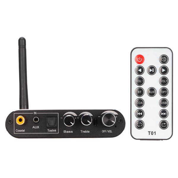Bluetooth digital till analog omvandlare, 2 enheter ansluter Bluetooth DAC-omvandlare stöder volymkontroll och musikväxling