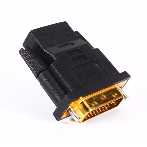 DVI 24+1 Han til HDMI Hun PC Kabel Adapter Konverter til Digital HDTV LCD