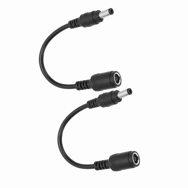 2 stk. DC-strømopladeradapterkonverter 7,4x5,0 mm hun til 5,5x2,5 mm han til HP bærbar computer