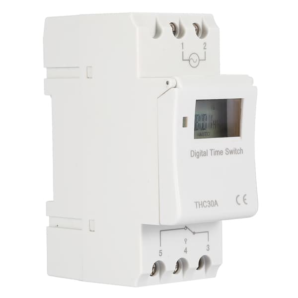 THC 30A Digital Timerbrytare Programmerbar Elektronisk Tidskontrollbrytare (220V)